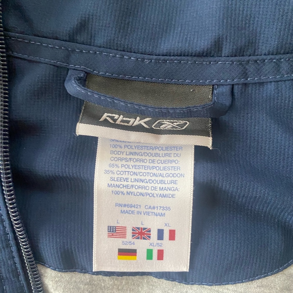 Unisex Reebok Track Jacket - Picture 4 of 5